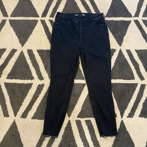 Old Navy Super Skinny Rockstar Button Fly Jeggings